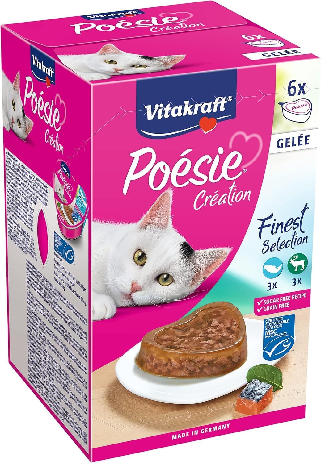 Vitakraft POESIE Creation Finest Selection 6x85g