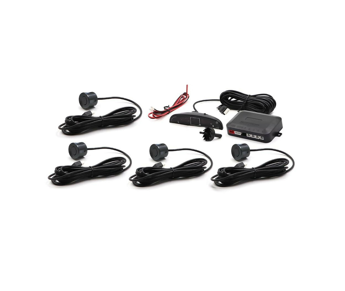 Car Parking Aid System | LED Display | Black