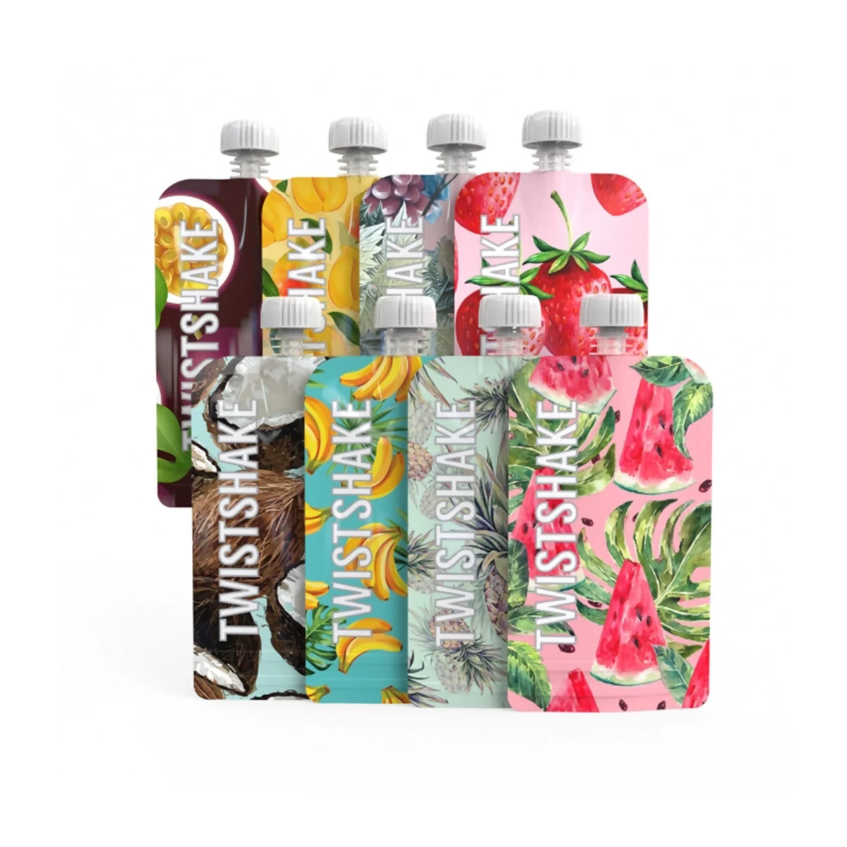 Twistshake 8x Squeeze Bag Fruit