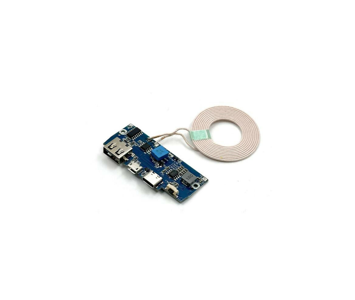 Charger Battery | Electronic Board | Lithium | USB-C | 2.0A | With Wireless Charger