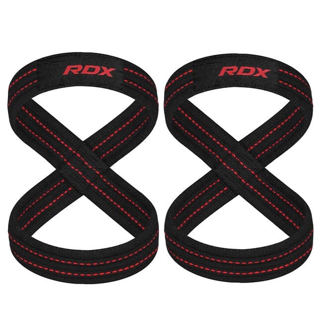 RDX GYM LIFTING COTTON 8 STRAPS GRAY-S