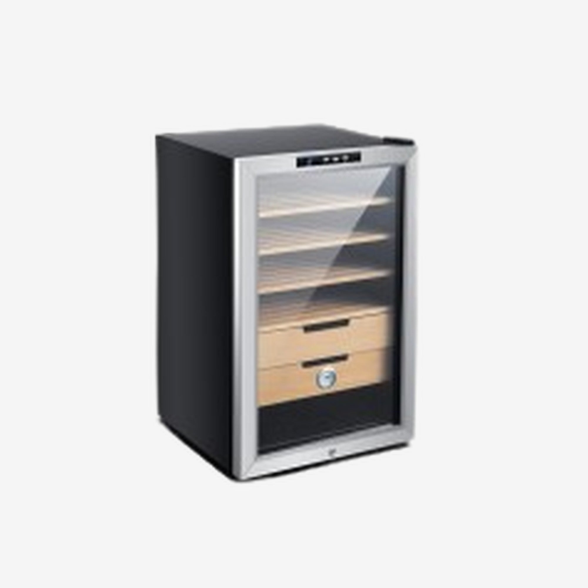 G Ferrari, Cigar Humidor, 400 Cigars, Stainless Steel