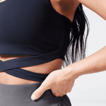SQUATWOLF CORE RIBBED BRA TOP