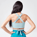 SQUATWOLF CORE RIBBED BRA TOP