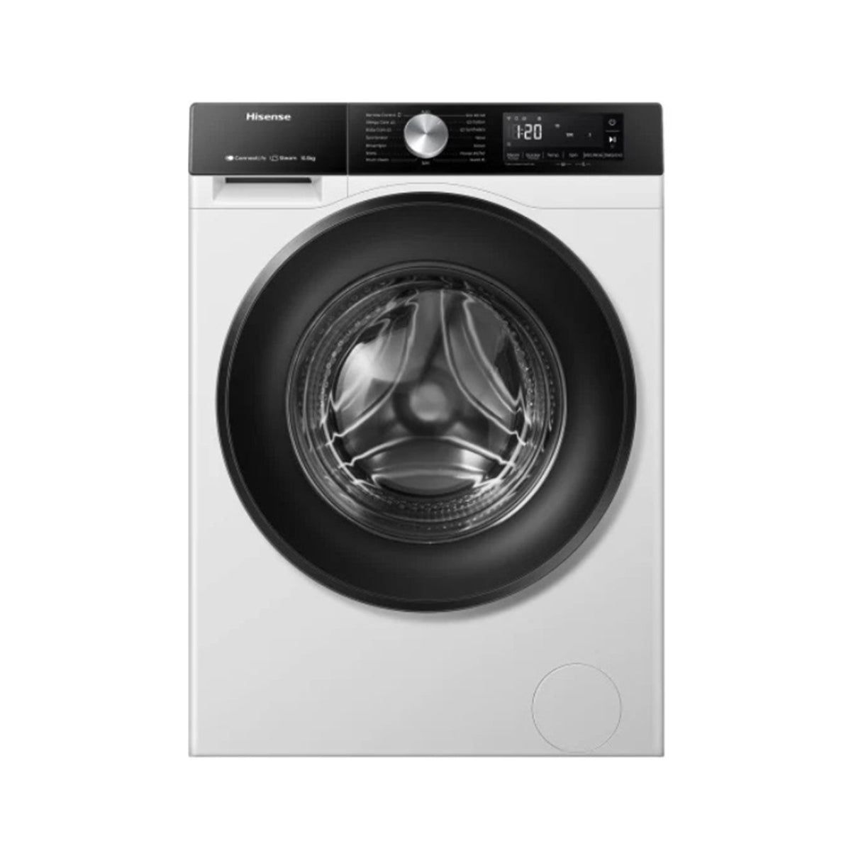 HISENSE Washer Front Load 10.5KG 1400RPM Inverter White