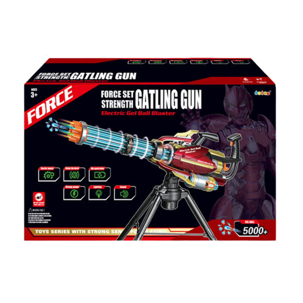 Paktat Force Set Stand Gatling Gun
