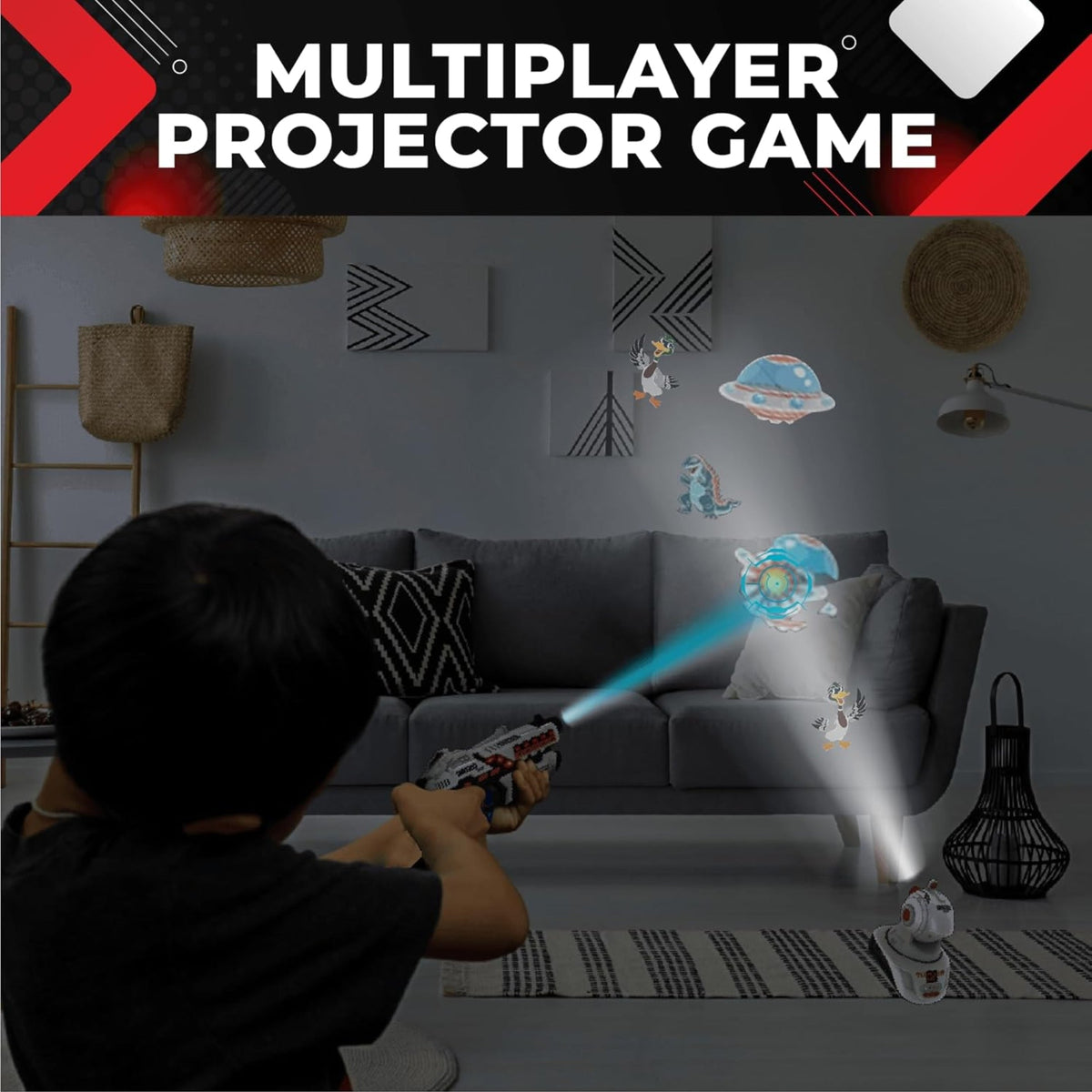 Paktat Infrared Tag Projector Game