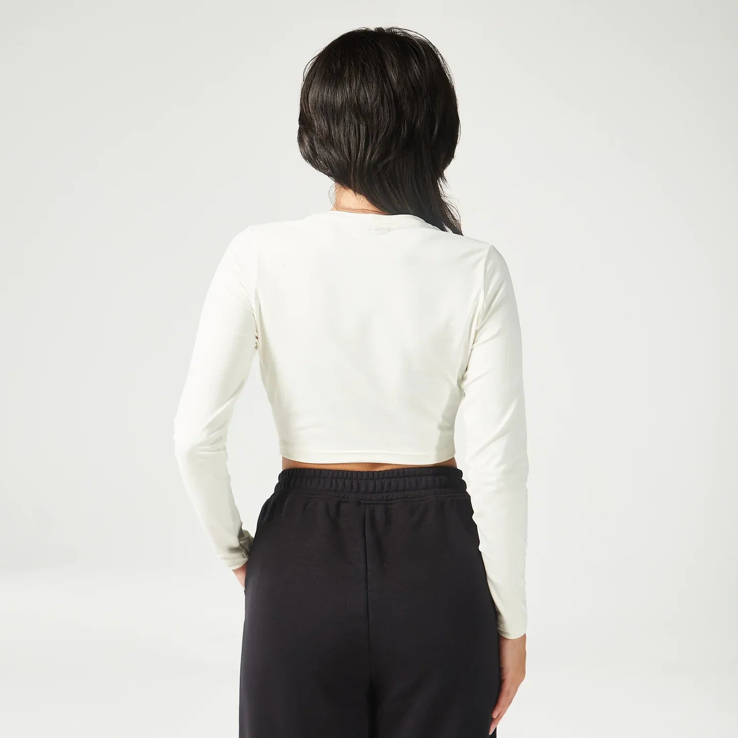 SQUATWOLF ESSENTIAL FULL SLEEVES CROP TOP