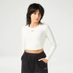 SQUATWOLF ESSENTIAL FULL SLEEVES CROP TOP