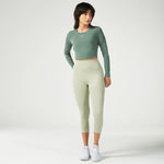 SQUATWOLF ESSENTIAL FULL SLEEVES CROP TOP