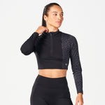 SQUATWOLF QTR ZIP SERPENT TOP