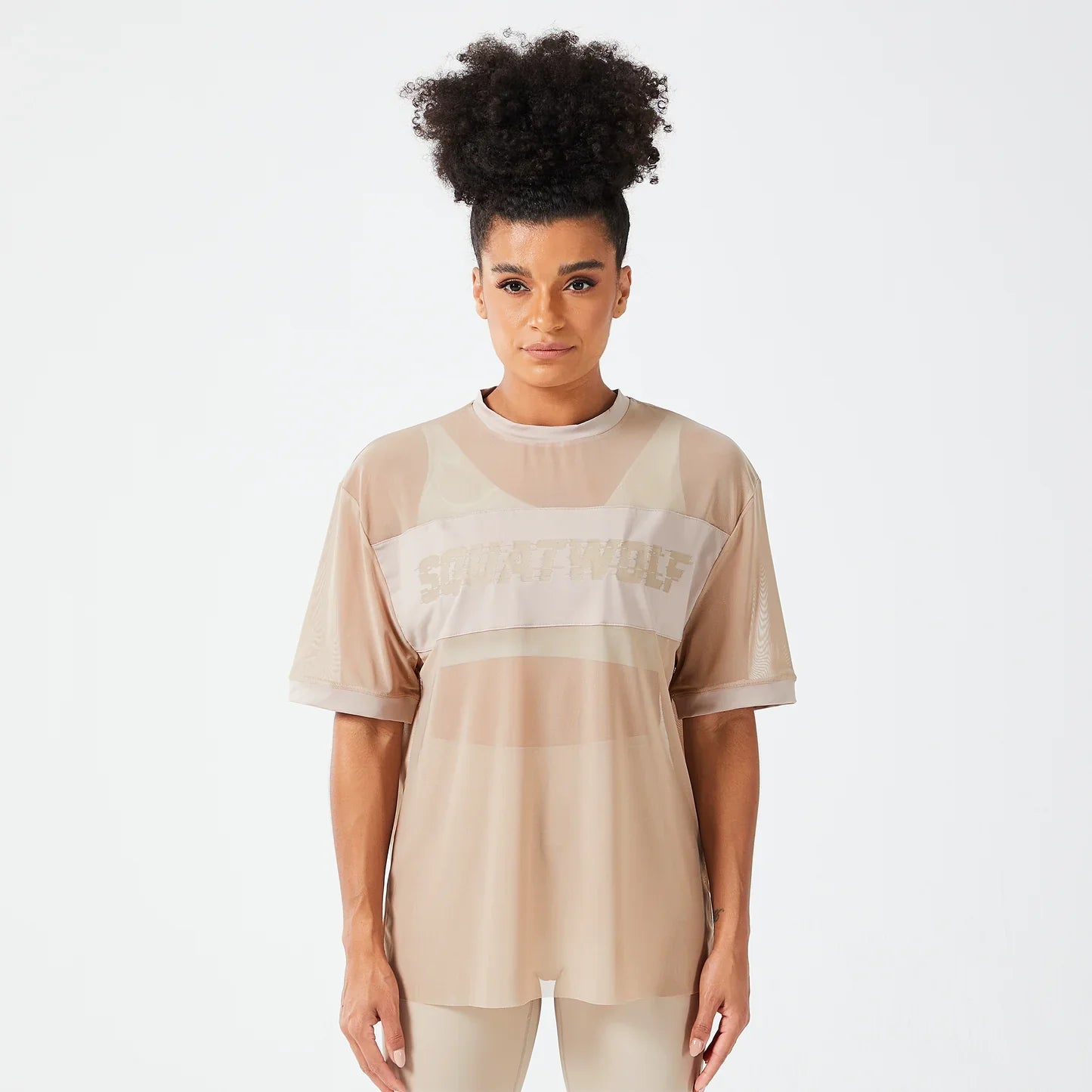 SQUATWOLF MESH GLITCH TEE
