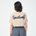 SQUATWOLF RETROGRADE CROP TEE