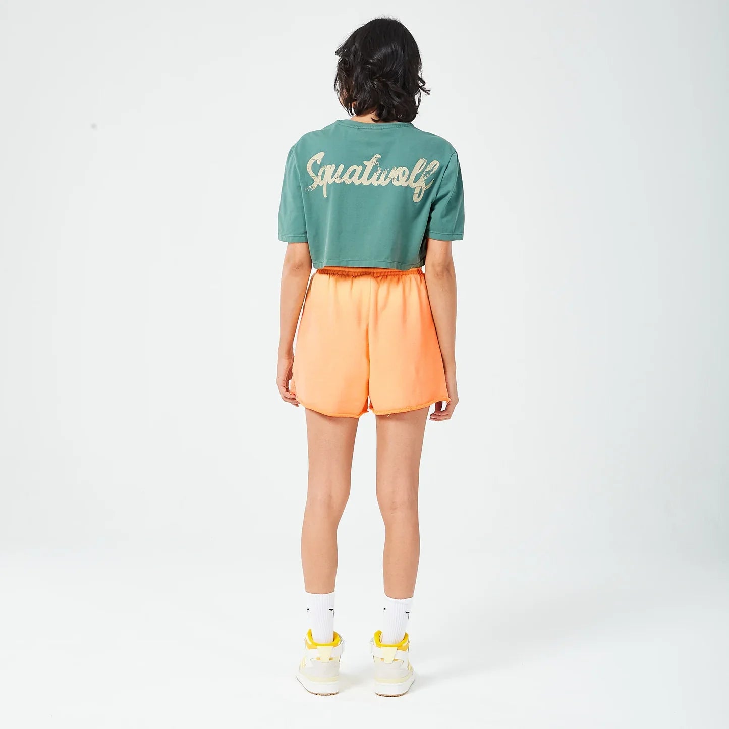 SQUATWOLF RETROGRADE CROP TEE