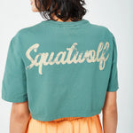 SQUATWOLF RETROGRADE CROP TEE