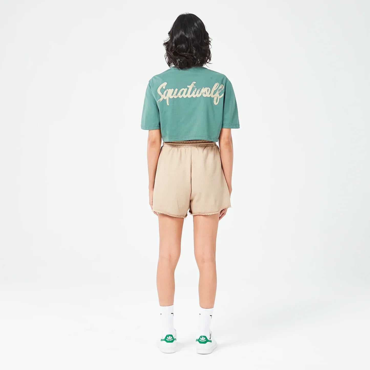 SQUATWOLF RETROGRADE CROP TEE