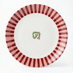 Handmade Porcelain Dessert Plate 21 cm Heart Design