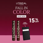 L’Oréal Paris Volume Million Lashes Panorama Mascara Brown + Burgundy Sleeved Duo Get Free Mirror 15% Off