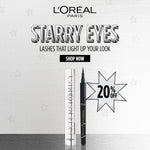 L’Oreal Paris Telescopic Mascara + Perfect Slim Eyeliner Duo Get 20% Off