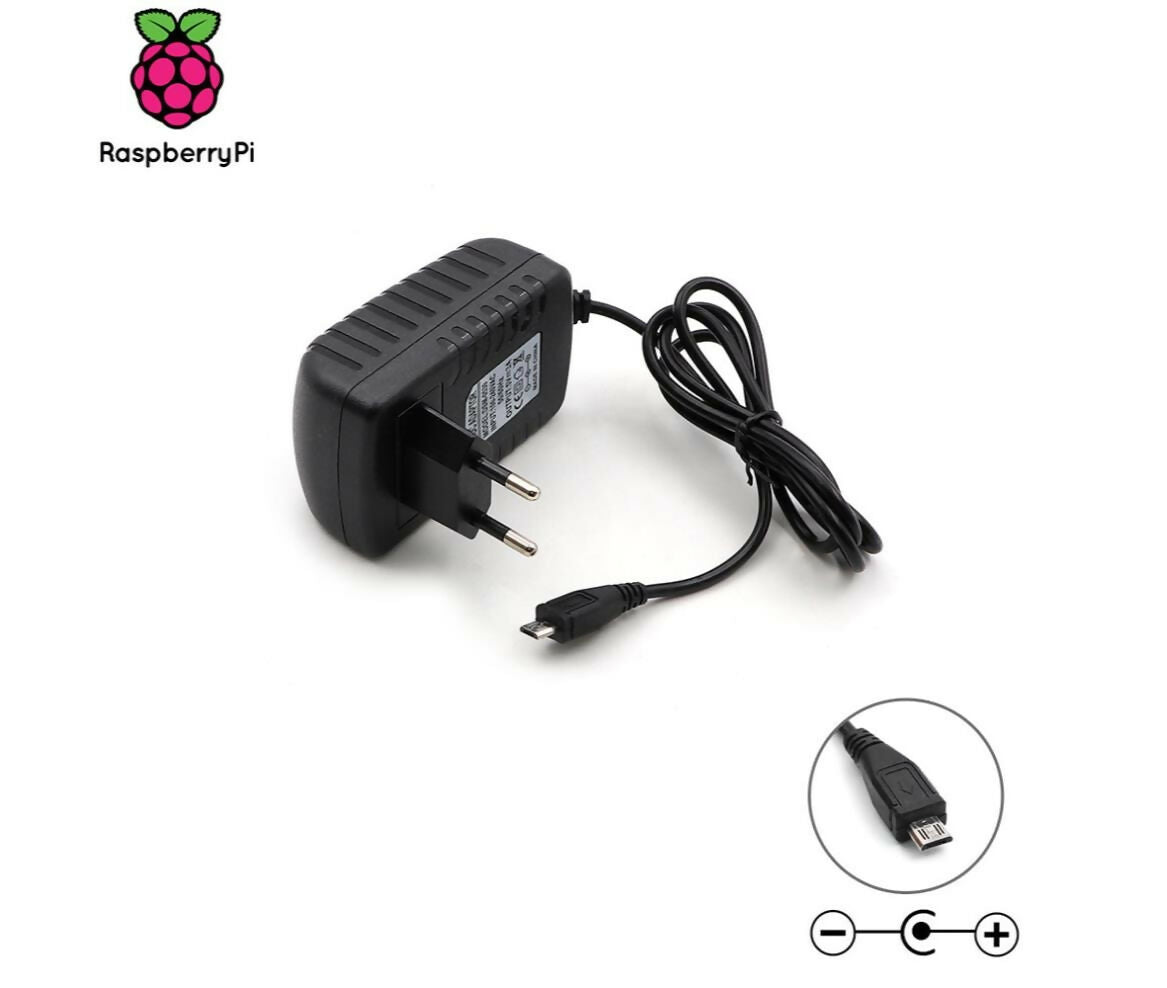 Raspberry Pi Accessory | Power Adapter | 5V 3A | Micro USB