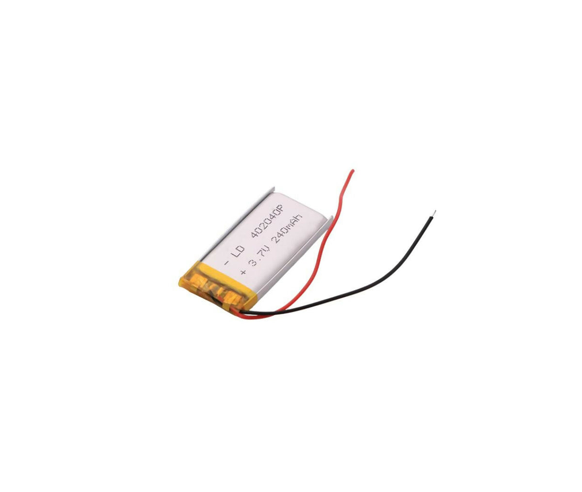 Lithium-Polymer Battery | LIPO | 40x20x4mm | 3.7V 0.24Ah