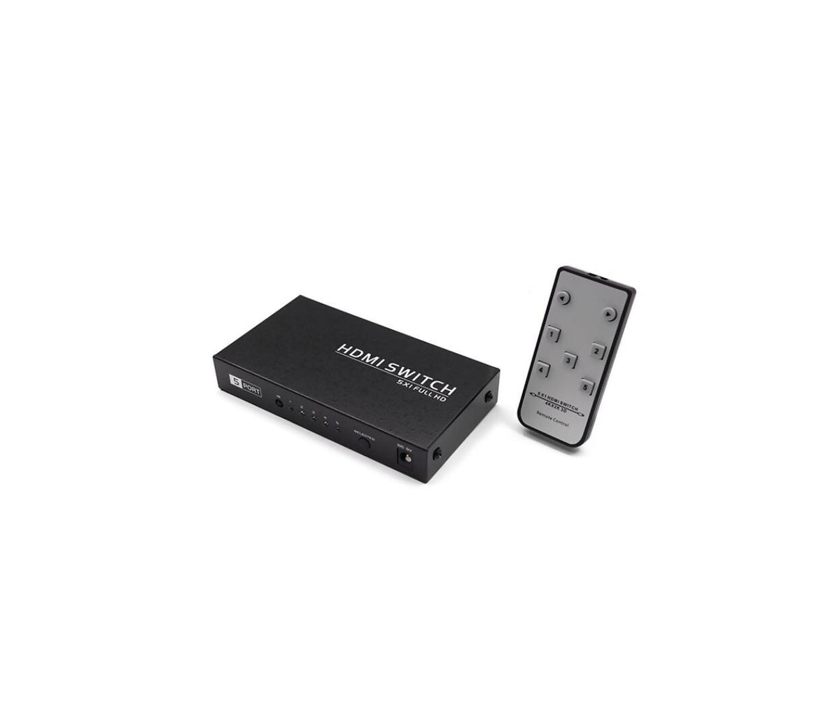Audio Video Selector | Switch | 5x HDMI | 2K
