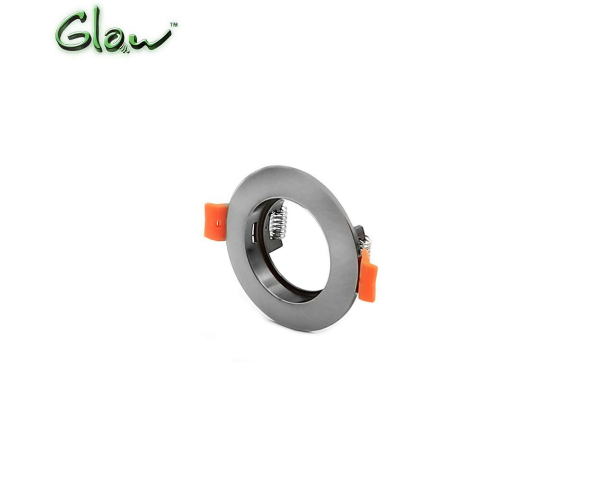 LED Spotlight Cover | Round | MR16 | 60mm | Silver Frame | SL367 | Glow