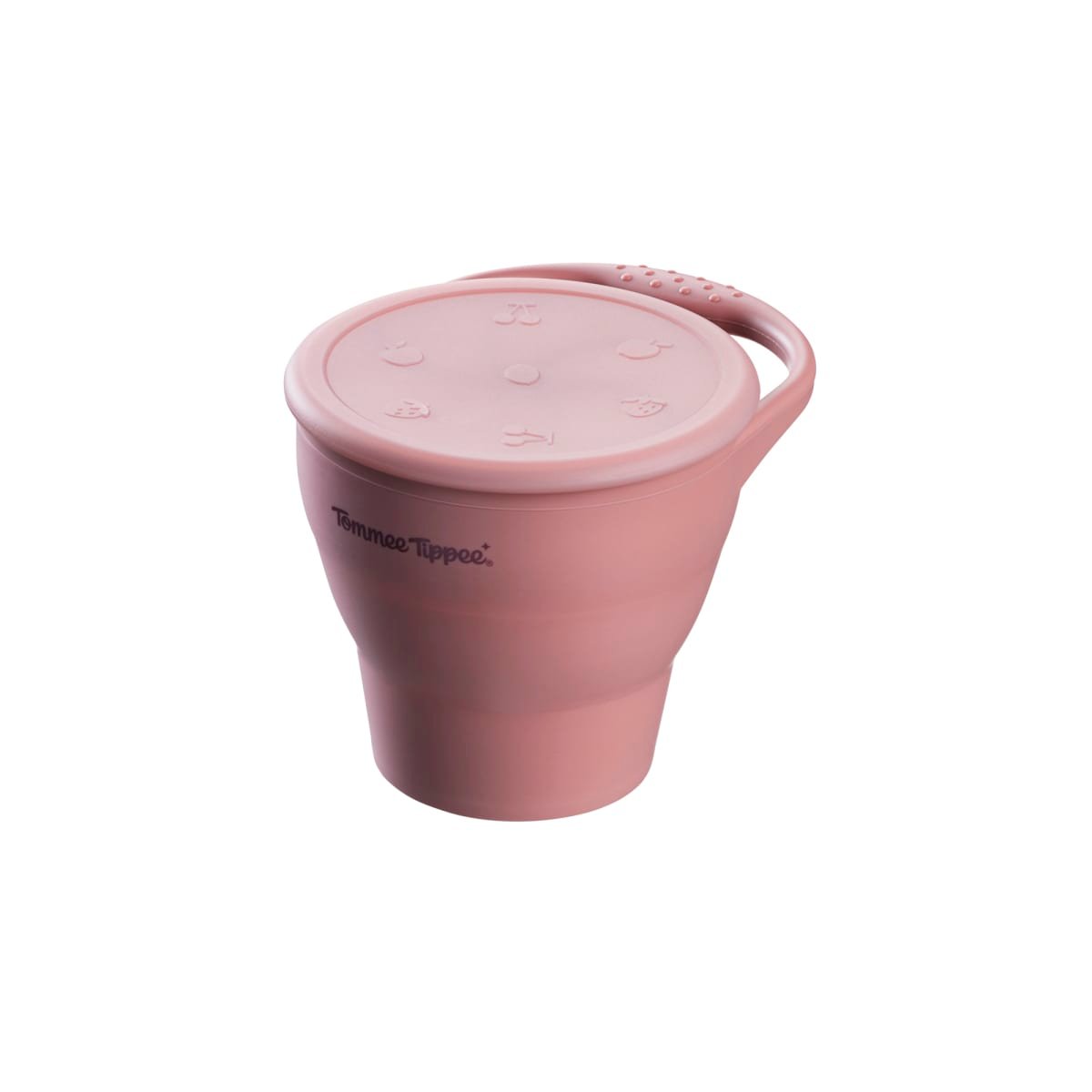 Tommee Tippee Collapsible Silicone Snack Storage Pot – Pink