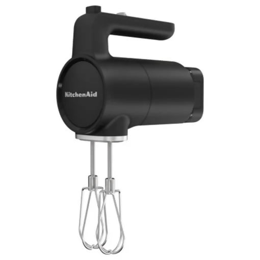 KitchenAid Cordless Hand Mixer, Full SKU With Battery - Black Matt