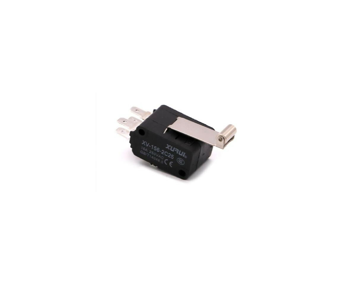 Switch | Limit Micro | 3-Pin DPST | 28x16x20mm | Roller | Lever 30mm