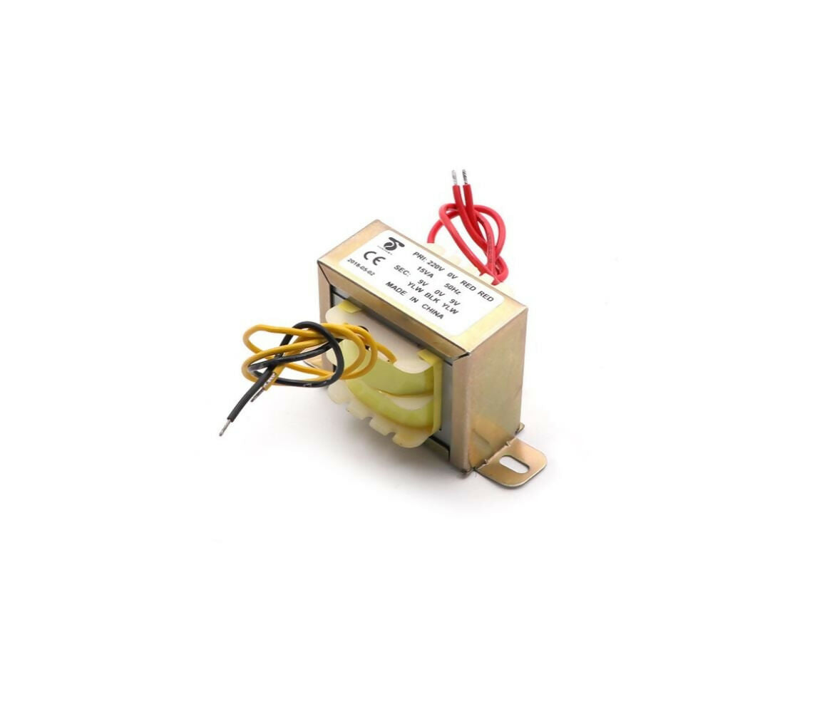 Transformer AC | 220V - 2x 9V | 15VA