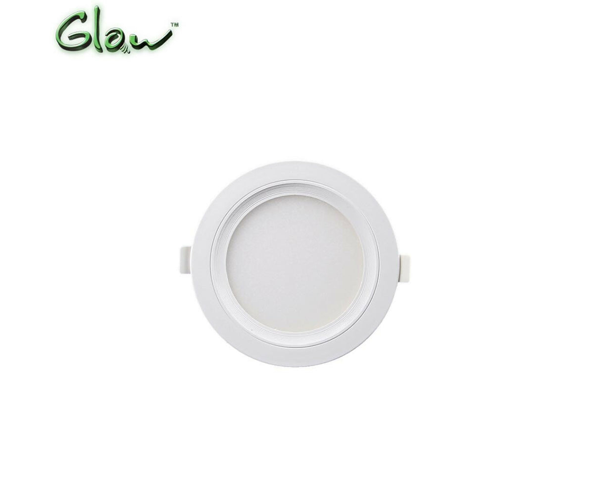 LED Panel | Round | 220V AC 6W | 100mm | White | Driver | White Frame | Glow