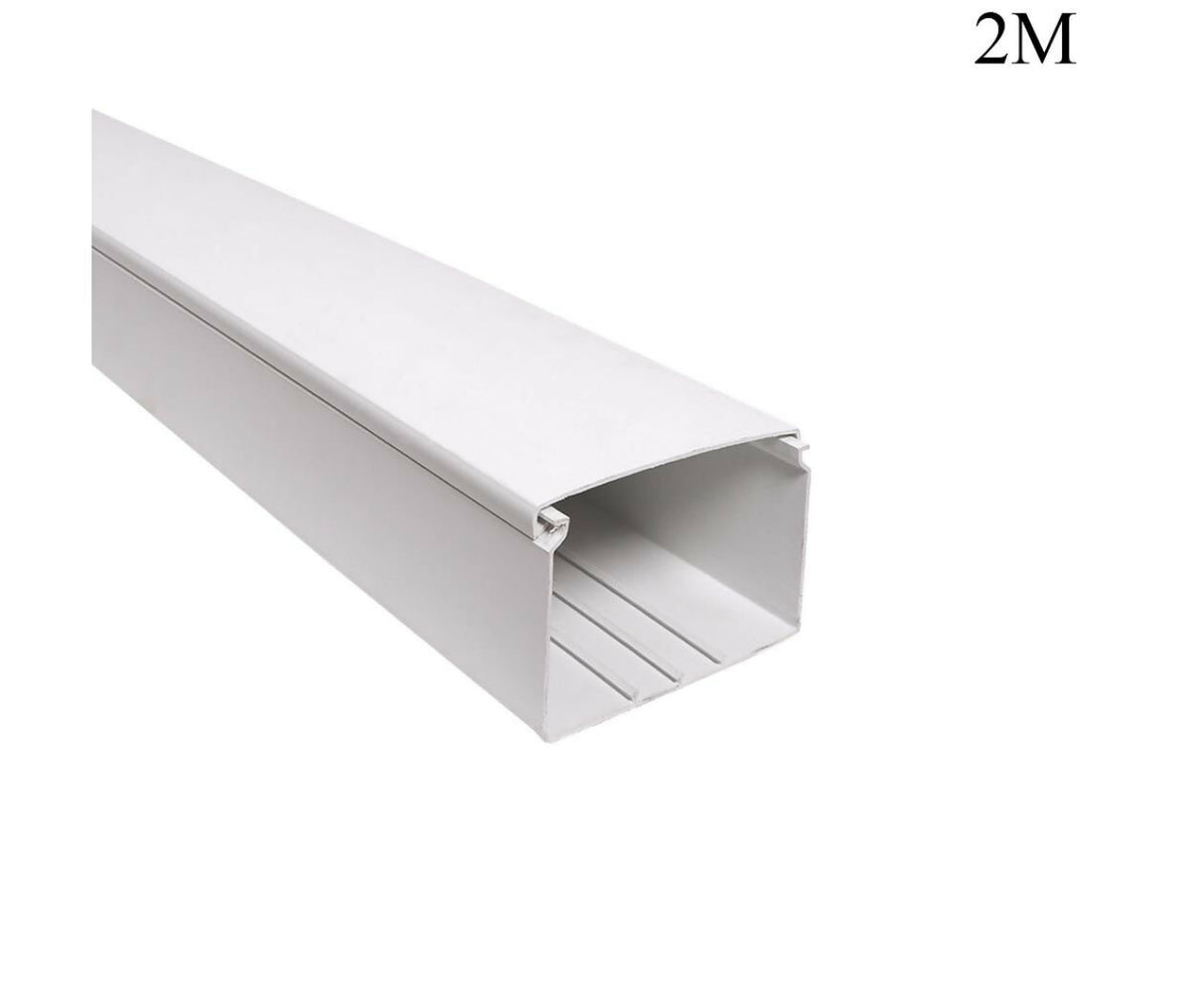 Cable Trunk | Closed | 100x60mm | 2M | White