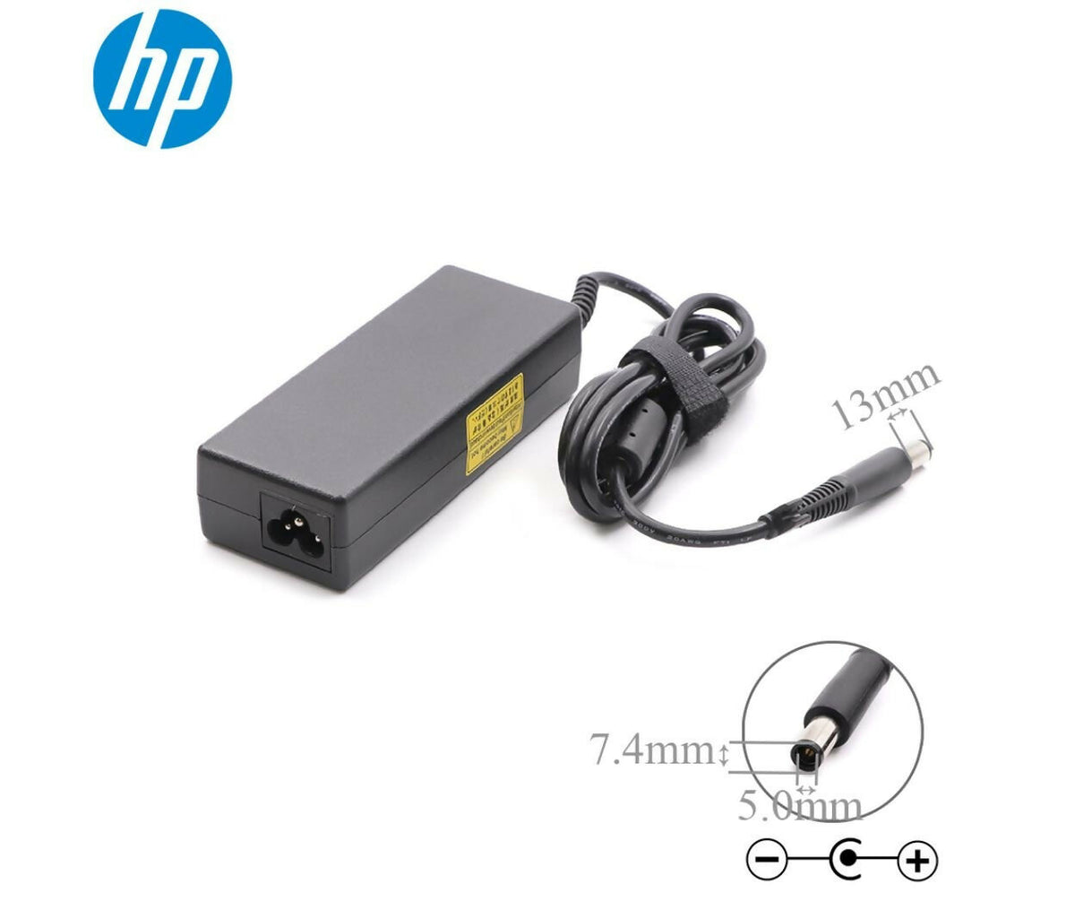 Laptop Power Adapter | DC 18.5V 4.9A 90W | 7.4x5.0mm | Compatible With HP Compaq