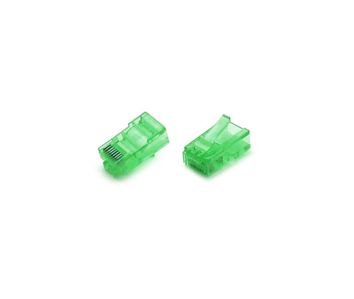 Network Plug | RJ45 CAT5e | Green