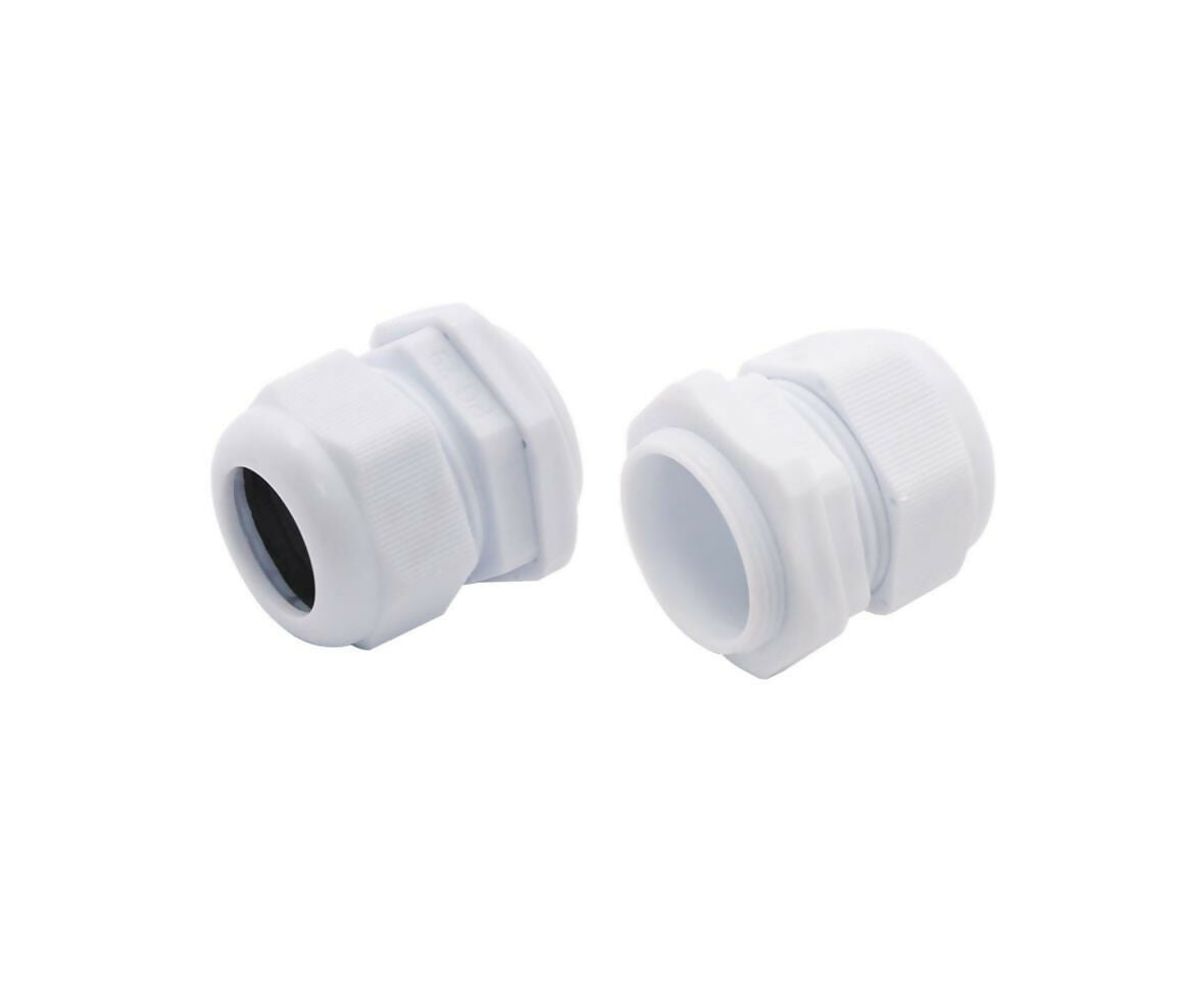 Plastic Cable Connector| PG29 | Waterproof | 18~25mm | White