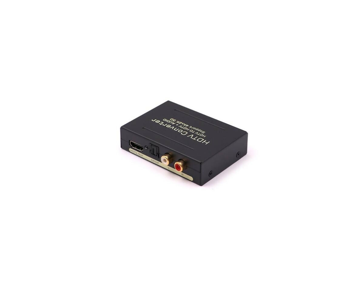 Audio Video Converter | HDMI - HDMI & Toslink & 2x RCA