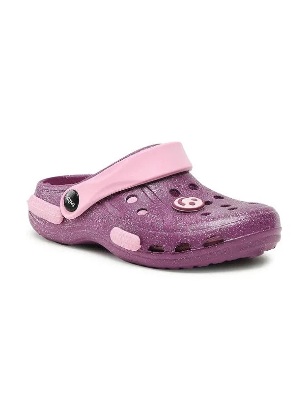 ZIGZAG BURAB KIDS GLITTER CLOG SANDAL