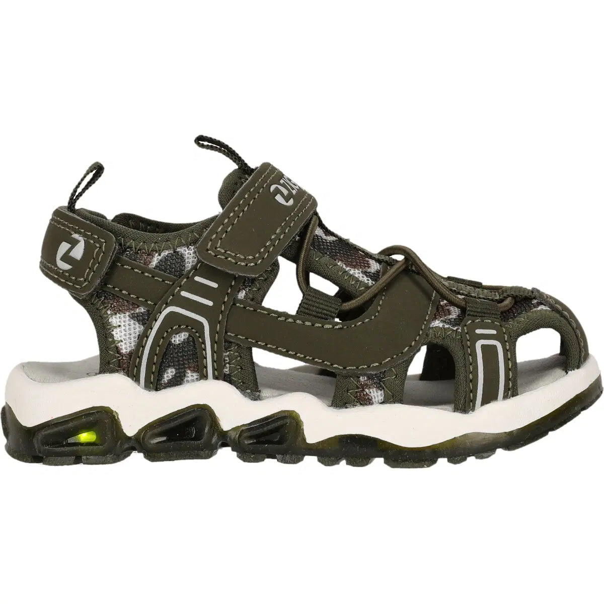 ZIGZAG JUGOE KIDS CLOSED SANDAL W/LIGHTS