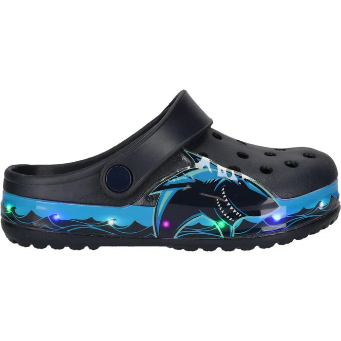 ZIGZAG BURUNDI CLOSED KIDS SANDAL W/LIGHTS