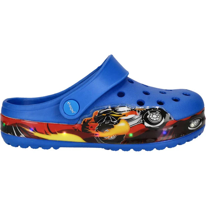 ZIGZAG BURUNDI CLOSED KIDS SANDAL W/LIGHTS