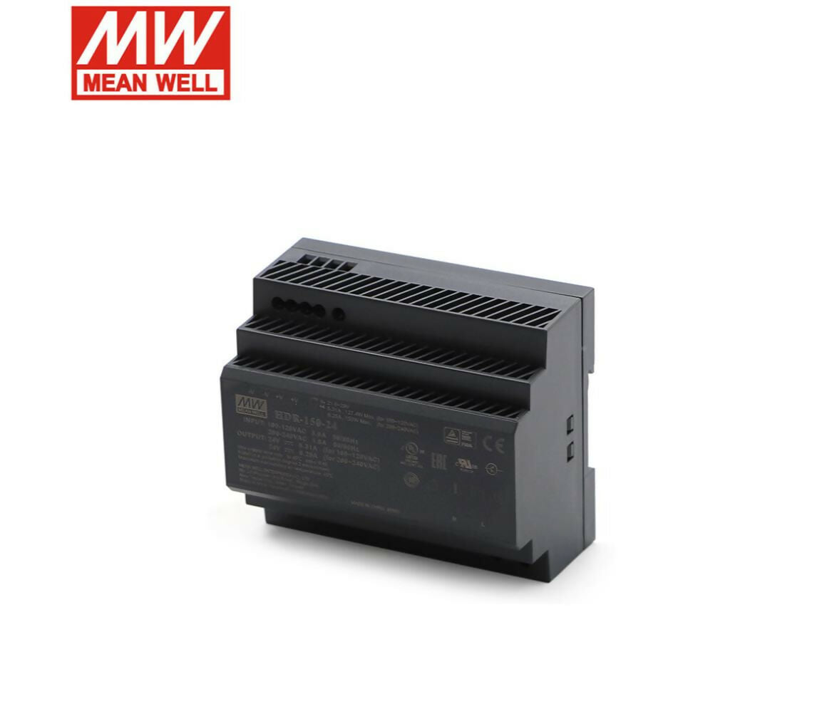 Power Supply SMPS | Rail Mount | 24V 6.25A | Mean Well