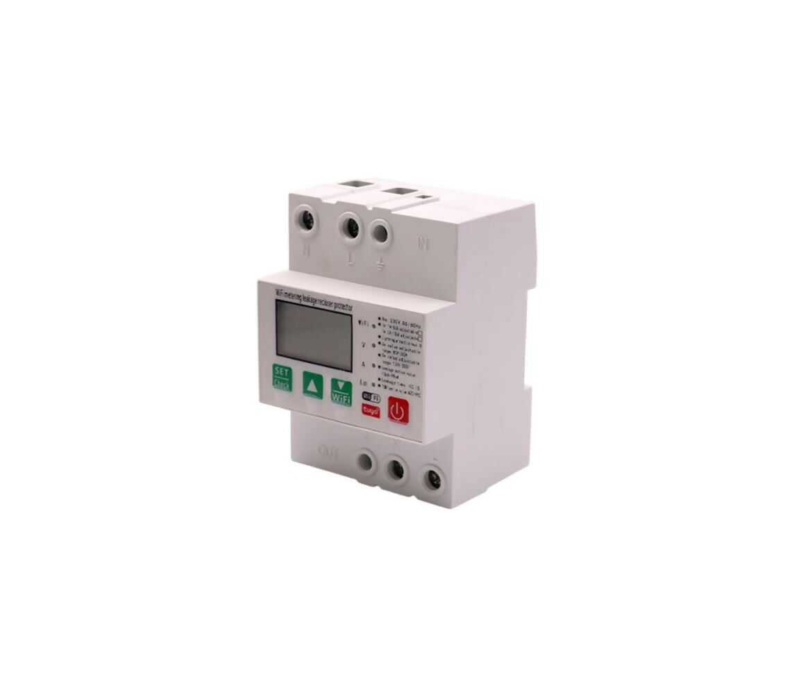 IOT Smart | WiFi Protector | AC Monitoring | 2P 63A & E | Tuya
