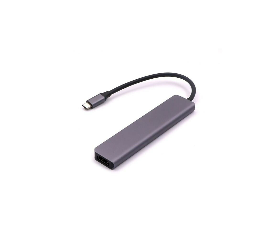 USB Converter | USB-C - HDMI & 3x USB 3.0 & USB-C & TF & SD Reader | 0.10M | Philips