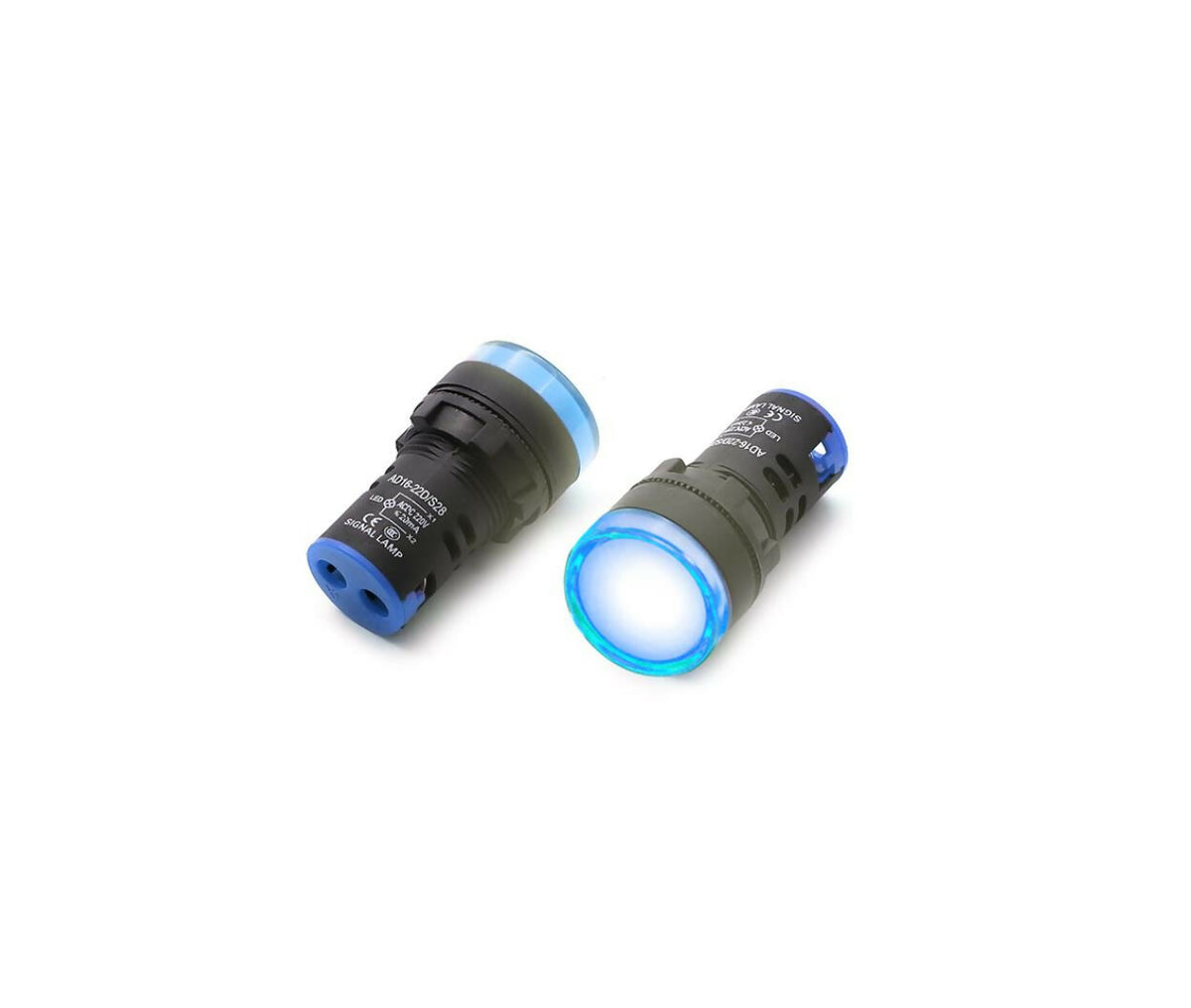 LED Indicator | 220V | 29mm - 22mm | Blue | AD16-22DS