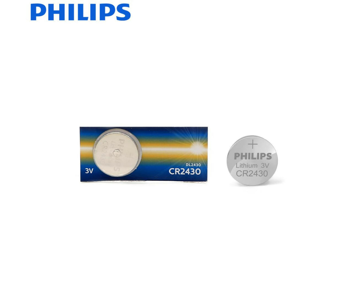 Lithium Coin Battery | CR2430 3V | Philips