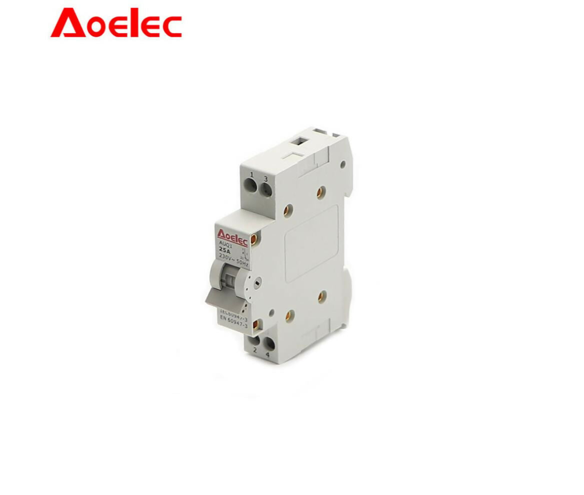 Breaker | Changeover Switch | 3 Position | 1-Pole | 25A | OELEC