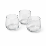 Heather Tumbler Glass Set 3pcs 350 ml Transparent