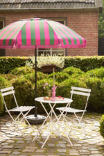 Laurence Outdoor Bistro Set, Steel Frame, Two Colors
