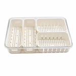 Multi Compartment Fridge Organizer 31x24x6 cm